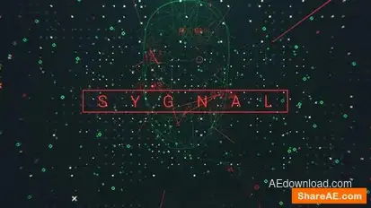 Face ID Logo Reveal Logo Stings template preview