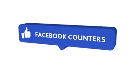 Facebook Counter Pack Infographics template preview