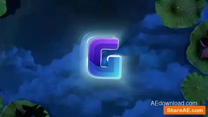 Falling Star Logo Logo Stings template preview