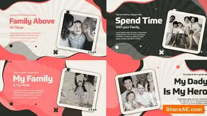 Family Home Intro Openers template preview