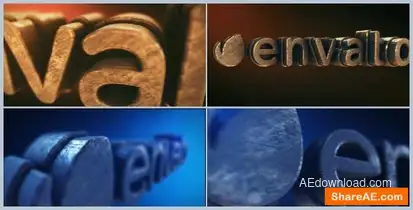 Fancy 3D Action Titles Openers template preview