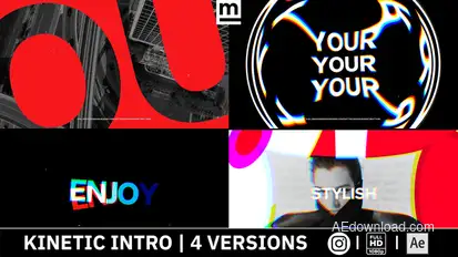 Fashion Beat Promo Titles template preview