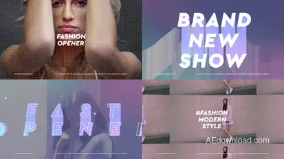 Fashion Brand Show Opener Openers template preview