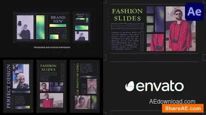 Fashion Brand Slideshow | After Effects Openers template preview