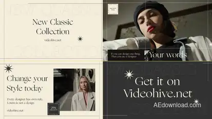 Fashion Collection Promo (minimal) broadcast-packages template preview