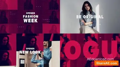 Intro - Fashion Openers template preview