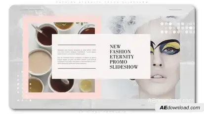 Fashion Eternity Promo Slideshow Openers template preview