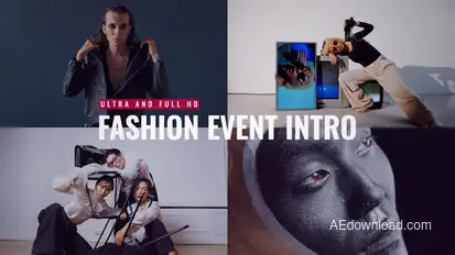 Fashion Event Intro Openers template preview