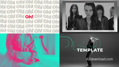 Fashion Event Opener broadcast-packages template preview