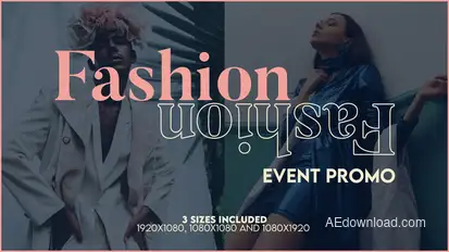 Fashion Event Promo Product Promo template preview