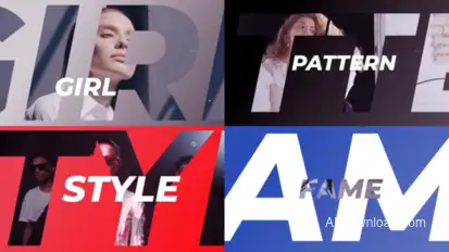 Fashion Fame Slideshow for After Effects Product Promo template preview