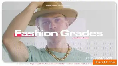 Fashion Grades Demo Reel Openers template preview