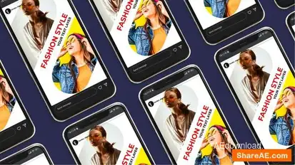 Fashion Instagram Stories Openers template preview