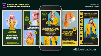 Fashion Instagram Stories Template Product Promo template preview