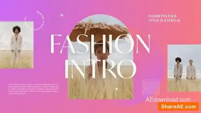 Fashion Intro Openers template preview