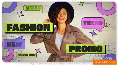 Fashion Life Slideshow Openers template preview