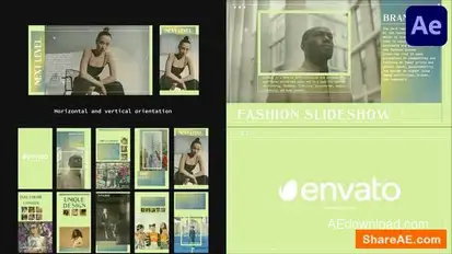Fashion Magazine Slideshow | After Effects Openers template preview