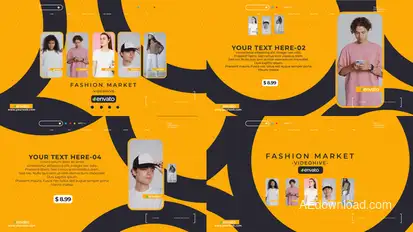 Fashion Market Promo Product Promo template preview
