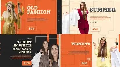 Fashion Market Promo Product Promo template preview