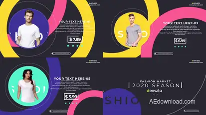 Fashion Market Promo Product Promo template preview