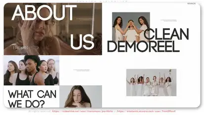 Fashion Minimalism broadcast-packages template preview