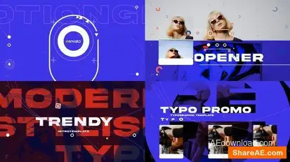 Fashion Model Opener Openers template preview