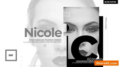 Fashion Models Portfolio Openers template preview