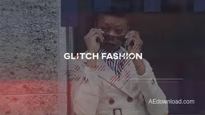 Glitch Modern Fashion Openers template preview