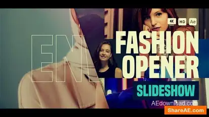 Fashion Opener - Slideshow Openers template preview