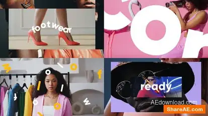 Fashion Opening Titles Openers template preview