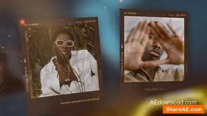 Fashion Photo Slideshow Openers template preview