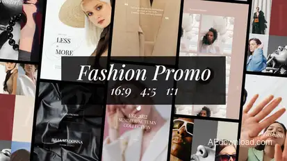Fashion Photography Stories and Reels broadcast-packages template preview