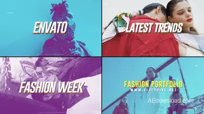 Fashion Portfolio broadcast-packages template preview
