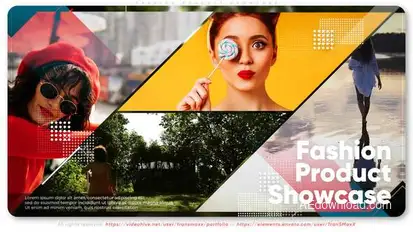 Fashion Product Showcase broadcast-packages template preview