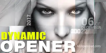 Fashion Opener Video Displays template preview