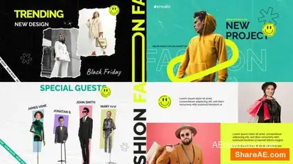 Fashion promo Openers template preview