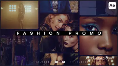 Fashion Promo broadcast-packages template preview