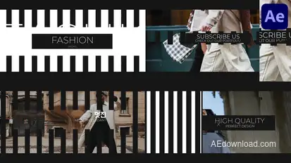 Fashion Promo for After Effects Openers template preview