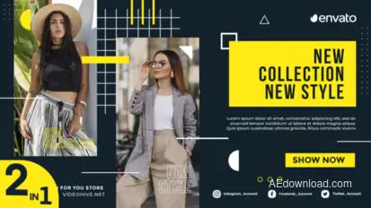 Fashion Promo Slideshow broadcast-packages template preview
