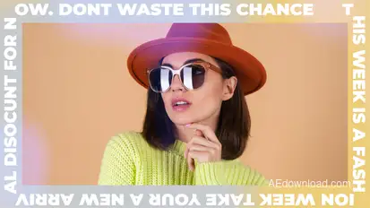 Fashion Promotion Opener broadcast-packages template preview