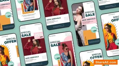 Videohive Fashion Sale Instagram Story 56261872 Product Promo template preview