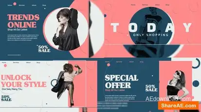 Fashion Sale Intro Openers template preview