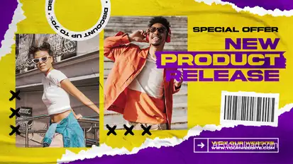 Fashion Sale Promo broadcast-packages template preview