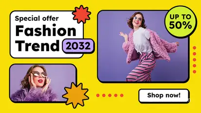 Fashion Sale Promo broadcast-packages template preview