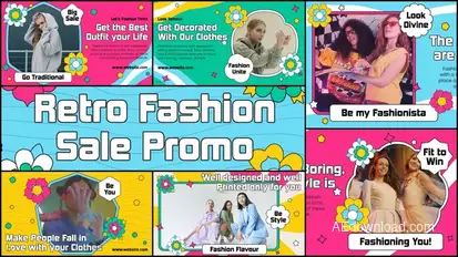 Fashion Sale Promo broadcast-packages template preview