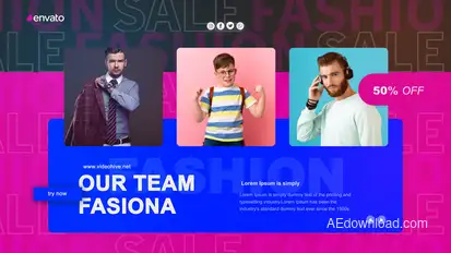 Fashion Sale Promo v2 Product Promo template preview