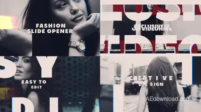 Fashion Slide Opener Openers template preview