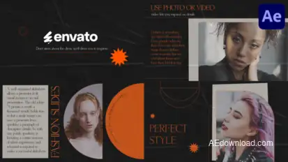 Fashion Slides for After Effects Openers template preview