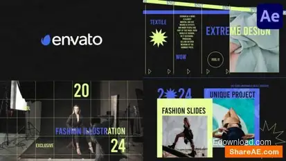 Fashion Slides for After Effects Openers template preview