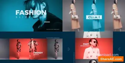 Videohive Fashion Slideshow 20845929 Video Displays template preview
